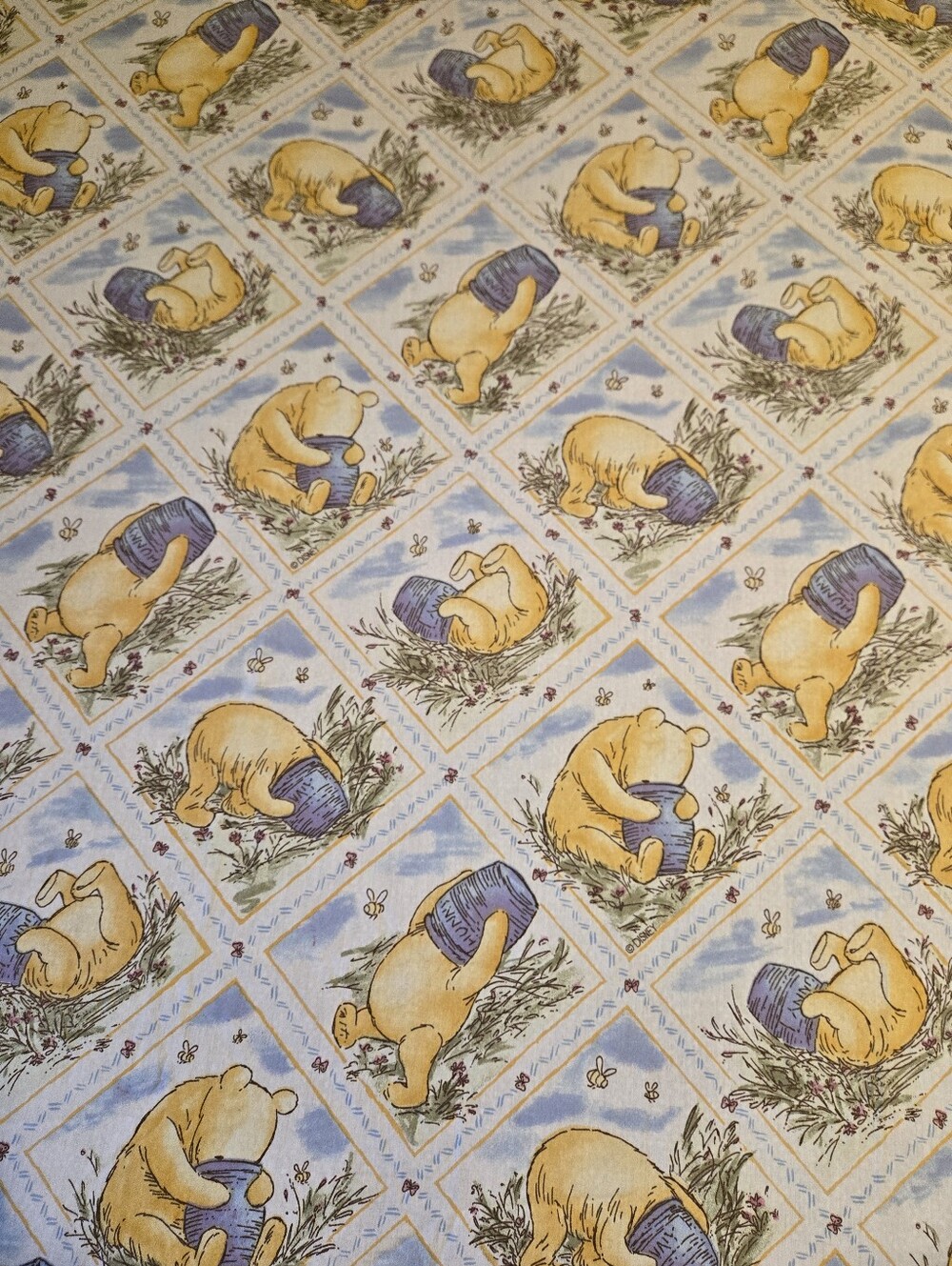 Vintage Winnie the Pooh sheet Set - Twin Size